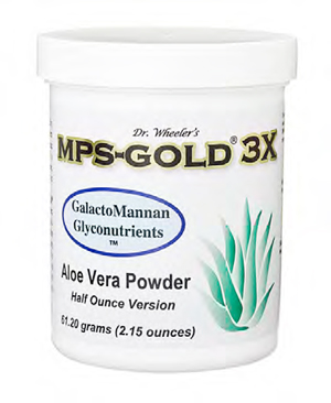 MPS-GOLD® 3X - 61 gram bottle (Loose powder/ 2.15 ounces/ 30 teaspoons)